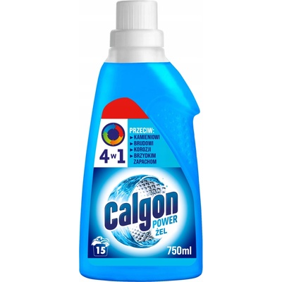Calgon Power Gel 4v1 Čistič pračky 750 ml