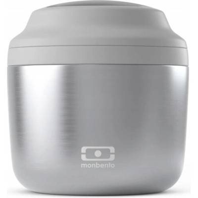 Monbento termoska jídelní box Element 550 ml stříbrná