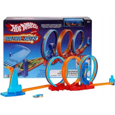 Mattel Hot Wheels Mattel Trojitá smyčka herní set, HPX93