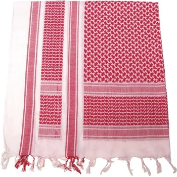 MFH PLO памучна арафатка, червено-бяла, 115x110см (16503i)