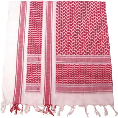 MFH PLO памучна арафатка, червено-бяла, 115x110см (16503i)