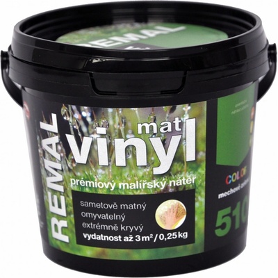 Remal Vinyl Color mat machovo zelená 250 g