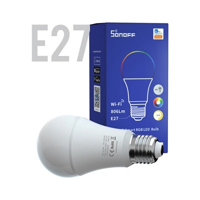 SONOFF B05-BL, eWeLink Smart žiarovka E27, RGB B05-BL-A60