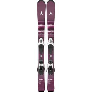 Atomic Детски ски за спускане със ски автомати Atomic Maven Jr 100-120 + C5 GW red plum