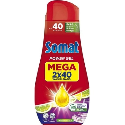 SOMAT All-in-1 Lemon & Lime 80 dávek, 1,44 l