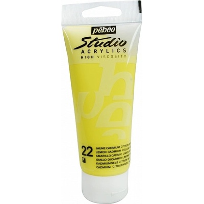 Studio Acrylic 100 ml 22 Lemon cadmium yellow hue