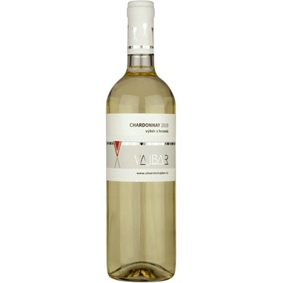 Vinařství Vajbar Chardonnay výběr z hroznů 2022 12% 0,75 l (holá láhev)