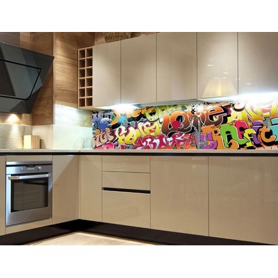 Dimex KI-180-020 Fototapeta do kuchyne Graffiti rozmery 60 x 180 cm