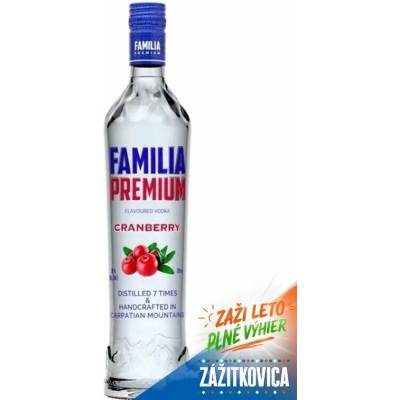 FAMILIA Premium Cranberry 38% 0,7 l (čistá fľaša)