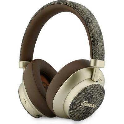 Guess PU 4G Gold Script Metal Logo ENC
