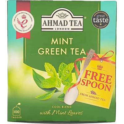 Ahmad Tea zelený čaj Green Tea with Mint 100 x 2 g