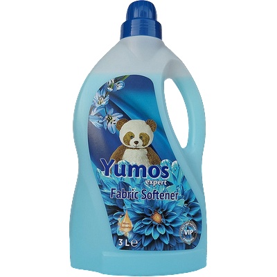 Yumos Fabric Softener Омекотител син, 3л