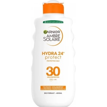 Image 1 of Garnier Ambre Solaire Hydra 24H Protect Sun Protection Milk Lotion 200 ml- Слънцезащитно мляко SPF 30