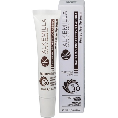 Alkemilla Eco Bio Cosmetics Alkemilla Ochranný balzám na rty SPF30 15 ml