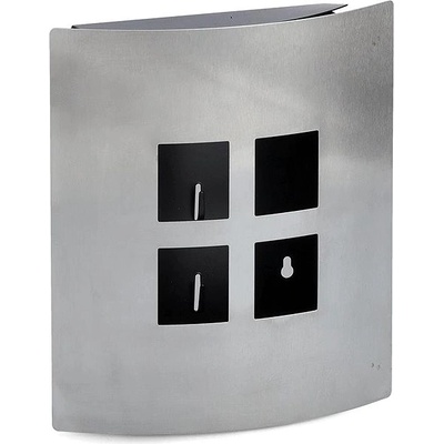 ZELLER Kovový box pro klíče SQUARE, 24x22x6 cm