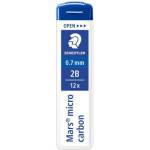 STAEDTLER Графитно олово, 2B, 0, 7 mm, STAEDTLER "Mars Micro Carbon 250" 250 07-2B (250 07-2B)