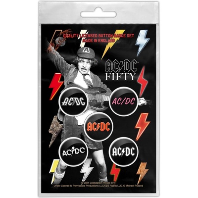 RAZAMATAZ значки/копчета ac/dc - bolt array - razamataz - bb115