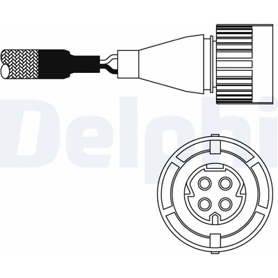 Lambda sonda DELPHI ES10986-12B1 ES10986-12B1