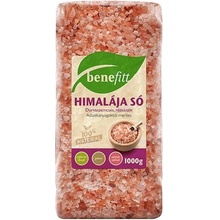 Benefitt himalájská sůl růžová hrubozrnná 1 kg