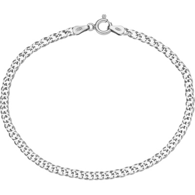 Bealio 03631 stříbrný náramek ROMBO 18 cm 03-03631-0492