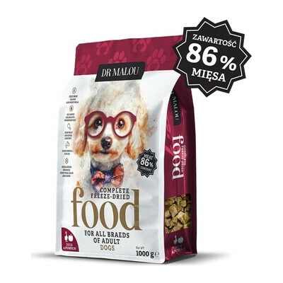 Dr. Malou adult dog kačica s tekvicou 1 kg