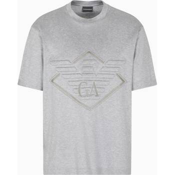 Emporio armani Тениска EMPORIO ARMANI Men's Regular Fit T-Shirt - Light Gry O8005