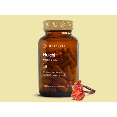 Herbavia Reishi extrakt z hub 60 kapslí