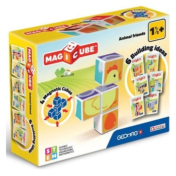 GEOMAG Magicube Veselá zvířátka