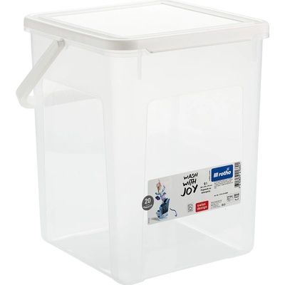 Rotho Box na prací prášek 5kg 9l rukojeť RT1770101100RP bílé víko