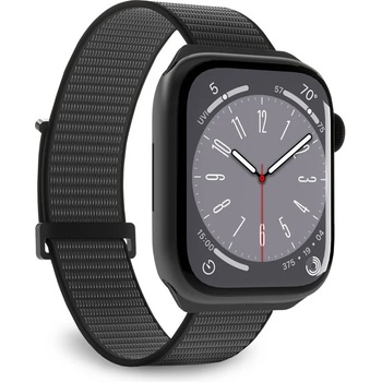 Image 1 of Puro PURO Nylon Sport Каишка за Apple Watch 4/5/6/7/SE/8/Ultra 44/45/49mm, черен (PUR646)