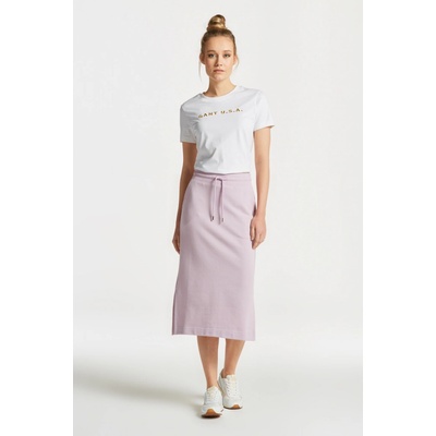 Gant Icon G Essential Jersey Skirt ružová