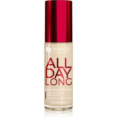 AA Wings of Color All Day Long Long Lasting Foundation make-up 502 vanilla 30 ml