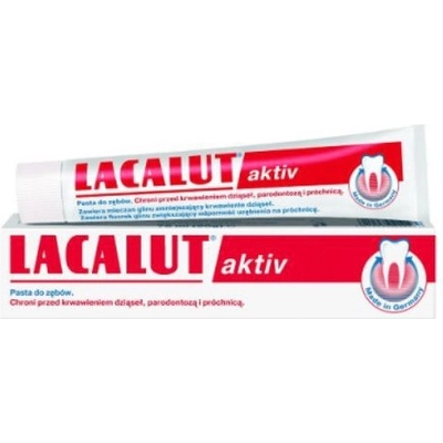 Lacalut Aktiv chrání před krvácením dásní a parodontózou 75 ml