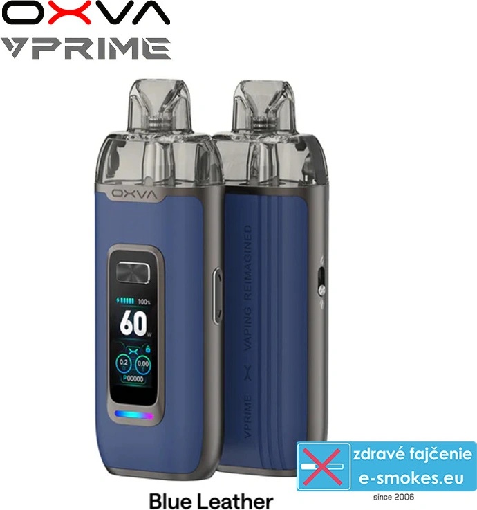 Oxva VPrime 2600 mAh Blue Leather 1 ks od 22,42  - Heureka.sk