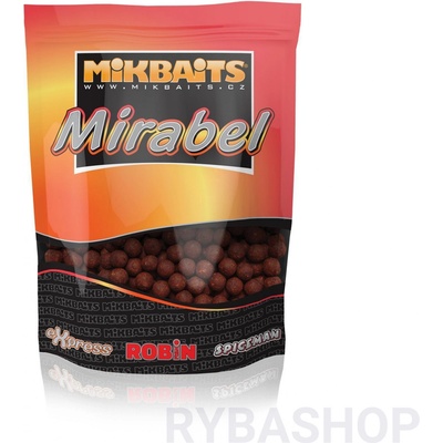 Mikbaits Mirabel boilies 300 g 12 mm Pikantní švestka – Hledejceny.cz