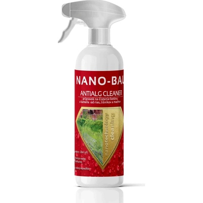 NANO BAU Nano-BAU ANTIALG CLEANER čistič zelených výkvetov Objem: 750ml