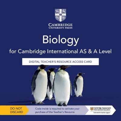 Cambridge International AS & A Level Biology Digital Teacher\s Resource Access Card