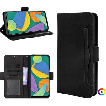 Image 1 of Samsung Galaxy F52 5G Wallet Кожен Калъф и Протектор