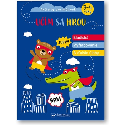 Učím sa hrou - Bludiská, vyfarbovanie a ďalšie úlohy