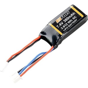 FMS HOBBY Батерия 2 клетки FMS LIPO Battery 2S 7.4V 380mAh without PCM ROC004-S01 FMSC1389F (FMSC1389F)