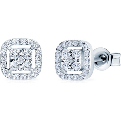 SAVICKI Обеци Savicki: бяло злато, диаманти