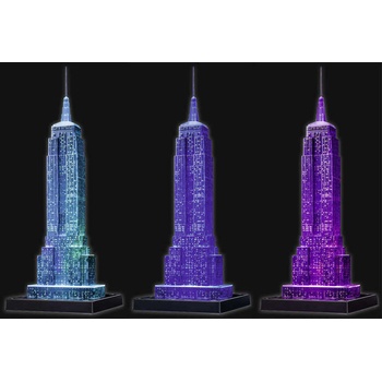 Ravensburger 3D puzzle svítící Empire State Building Noční edice 216 ks
