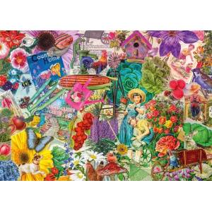 Schmidt Spiele - Puzzle Happy Gardening - 1 000 piese