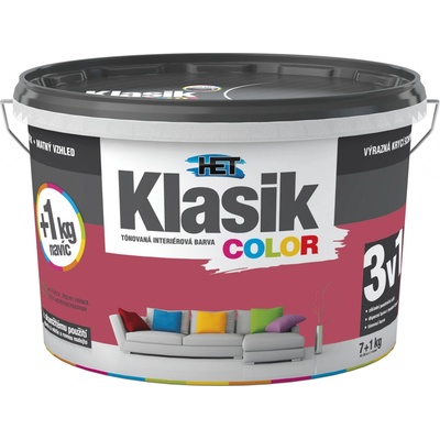 HET Klasik color 7 kg KC 897 vínový