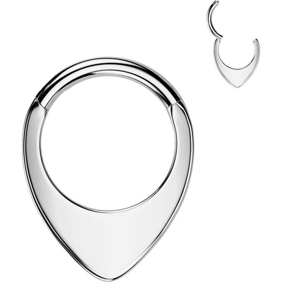 Šperky4U piercing segment kruh TITAN TIT1444-1210
