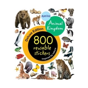 Eyelike Stickers Deluxe: Animal Kingdom (ISBN: 9781523532407)