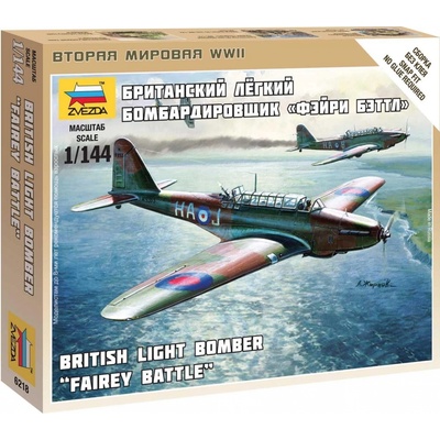 Zvezda Warges WWII letadlo 1:144