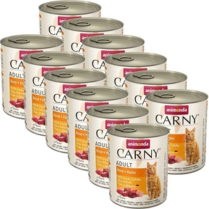 Animonda Carny Adult - Говеждо и пиле 12 x 800 г