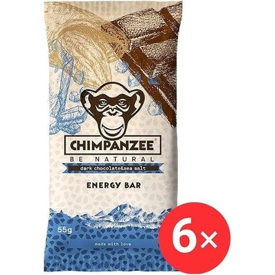 Chimpanzee Energy Bar 6 x 55 g