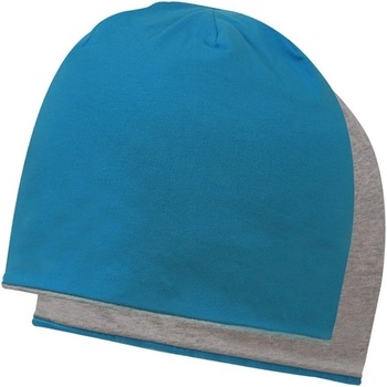 coFEE CONTRASTING JERSEY tyrkysová popelavě šedá